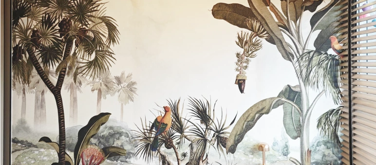 Take a look for detail of Mural Wallpaper Jungle